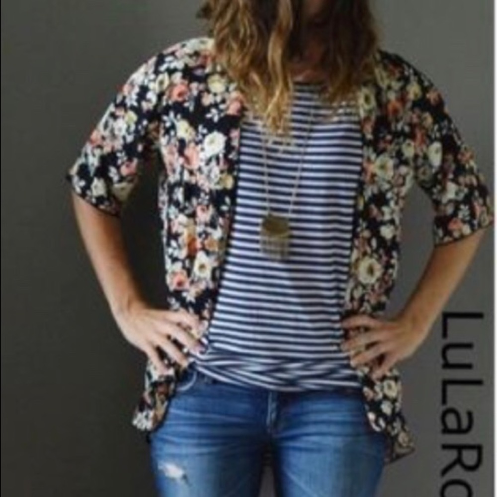 Lularoe Bianka! Black floral!